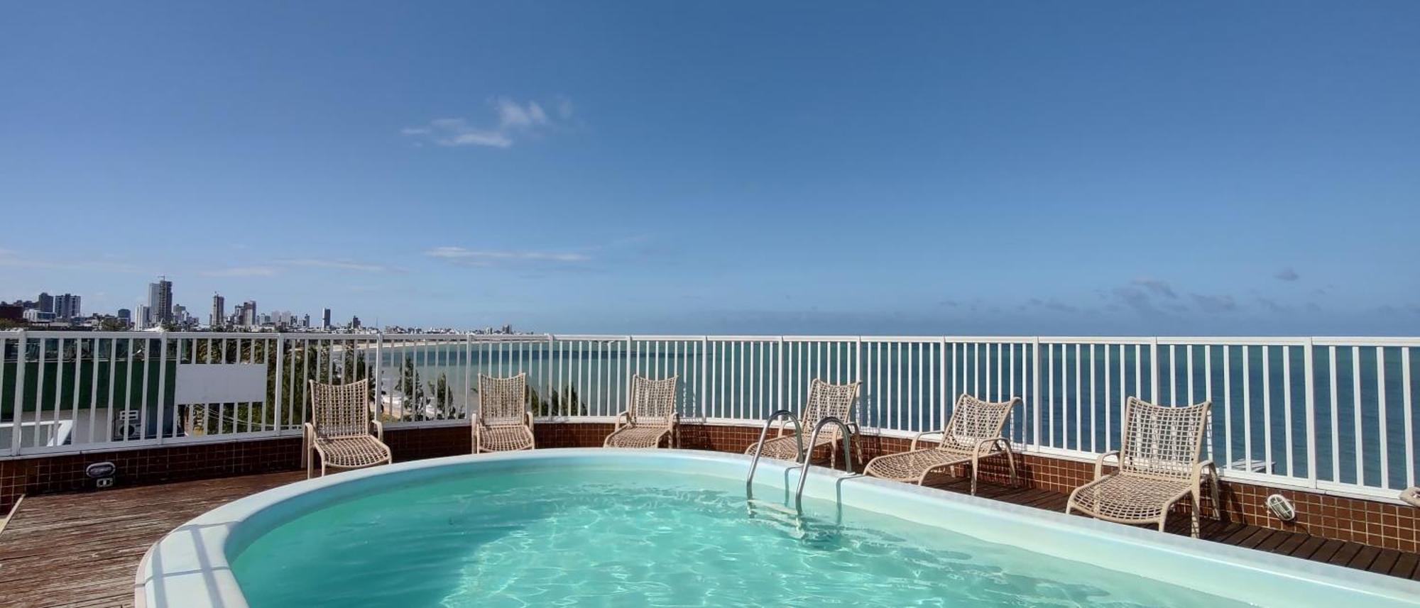 Ferienwohnung Flat Frente Mar Manaira 1 João Pessoa Exterior foto